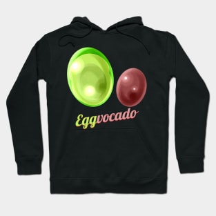 Eggs Painted As Avocado Eggvocado For Hunt on Eggs On Easter Hoodie